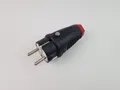Produktbild: PCE Schuko Gummi Stecker Schuko Stecker Gummi Taurus 0511 SR IP54 PCE schwarz