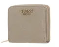 Produktbild: GUESS Jena SLG Zip Around Wallet S Geldbörse Taupe Logo taupe Neu