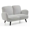 Produktbild: Atlantic home collection Sofa, Weiß, Textil, 2-Sitzer, 140x83x87 cm, Wohnzimmer, Sofas & Couches, Sofas, 2-Sitzer Sofas