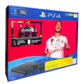 Produktbild: Sony Playstation 4 mit 2x Controller - PS4 Slim 1TB mit FIFA 20 | mit OVP