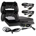 Produktbild: Ps4 Konsole Slim Modell Cuh-2216B 1Tb In Schwarz #50T + 2 Original Controller