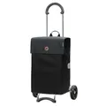 Produktbild: ANDERSEN Einkaufstrolley - Scala Shopper Hera schwarz 47 L Einkaufsroller, modern, Reflektor, klappbar, leichtgängig, leise Räder