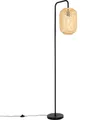 Produktbild: Qazqa Orientalisch Stehleuchte, Stehlampe - Yvonne - Naturel, max. 25W, Geeignet für LED, 170cm, Ideal als Wohnzimmerlampe