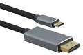 Produktbild: Helos Connection Cable USB 3.1 Type-C Male/DisplayPort Male Premium 1.8 m Black