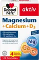 Produktbild: Doppelherz Magnesium + Calcium + D3 120 Stück