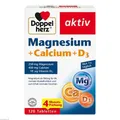 Produktbild: DOPPELHERZ Magnesium+Calcium+D3 Tabletten 120 St
