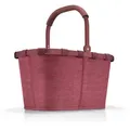 Produktbild: reisenthel carrybag Twist Maroon Einkaufskorb Rot BK3104