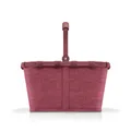 Produktbild: carrybag reisenthel - TWIST maroon BHT 29x48x28 cm rot  Einkaufskorb