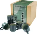 Produktbild: CreaTable Becher Nordic Fjord, 6-tlg., Steinzeug, Kaffeebecher, Tassen Set, 6-teilig, 285 ml