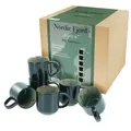 Produktbild: CreaTable Nordic Fjord Green Kaffeebecher 6-tlg Steinzeug