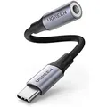 Produktbild: Ugreen Usb C Auf Aux 35 Mm Adapterkabel Weiblich 10 Cm - Space Grau