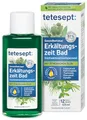 Produktbild: tetesept Erkältungszeit Bad - Gesundheitsbad für die kalte Jahreszeit mit 5 ätherischen Ölen - Wohltuender Badezusatz zur Entspannung von Körper und Geist - 1 x 125 ml