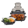 Produktbild: Ninja CRISPi FN101EUGY 4-in-1 Tragbare Glas-Heißluftfritteuse stein 1.700 Watt