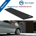 Produktbild: Bordsteinrampe 100 x 25 x 2,5 cm Auffahrrampe Überfahrrampe Rollstuhlrampe Auto