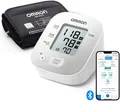 Produktbild: OMRON X2 Smart+, Oberarm-Blutdruckmessgerät mit Bluetooth und kostenloser Smartp