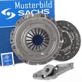 Produktbild: SACHS Kupplungssatz für SKODA Fabia 1 2 Roomster SEAT Ibiza 3 VW Fox Polo 9A