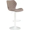 Produktbild: Barhocker Cork Stoff Taupe Weiß