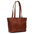 Produktbild: The Chesterfield Brand Laptoptasche Schultertasche mit Laptopfach Monza Shopper Cognac terracotta - Braun