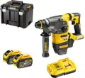 Produktbild: DeWALT Akku-Kombihammer DCH333X2-QW FlexVolt SDS-plus 54,0 Volt XR Set - Inklusive Akkus, Ladegerät und T STAK-Box VI