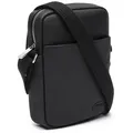 Produktbild: LACOSTE Herren Umhängetasche - Core Essentials - SLIM VERTICAL CAMERA BAG, 21x15x4cm (HxBxT) Schwarz