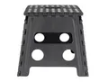 Produktbild: KYNAST Tools Klapphocker Tritt-Hocker Grau faltbar Griff 29x22x32.5cm max, 150kg