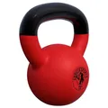 Produktbild: GORILLA SPORTS® Kettlebell - 2-32 kg Gewichte, Einzeln/Set, Gusseisen, Vinyl Beschichtung, Bodenschonende - Kugelhantel, Schwunghantel, Kugelgewicht, Rundgewichte für Fitness, Gym, Krafttraining