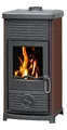 Produktbild: Plamen Kaminofen Maestral N braun Herdplatte, 6,50 kW