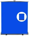 Produktbild: RAUBAY 152 x 200 CM faltbarer Hintergrund, Farbe blau, tragbar.