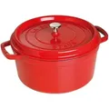 Produktbild: Staub Schmortopf, Rot, Metall, 6,7 L, rund, Kochen, Töpfe, Schmortöpfe