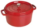 Produktbild: STAUB Cocotte rd 28 cm kirschrot, Bräter, Gusseisen, Schmortopf, Induktion