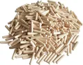 Produktbild: Holzdübel Riffeldübel 8x30mm – Buche – 1kg (ca. 1020 Stück)