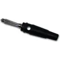 Produktbild: Goobay 10x Labor-Bananen-Stecker Schwarz mit Querloch