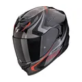 Produktbild: Helm Scorpion EXO 520 Evo Air Terra Schwarz-Silber-Rot Gr. M Motorradhelm