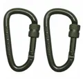 Produktbild: MFH Karabiner karabiner, Schraubverschluss, 6 mm x 6 cm, 2er Pack Karabiner