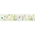 Produktbild: A.S. Création Selbstklebende Bordüre Floral  inWeiß Grün 5 m x 0,17 m