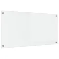 Produktbild: vidaXL Küchenrückwand Transparent 100 x 50 cm Gehärtetes Glas, Moderner, stabiler Küchenoberflächen-Style: Hitzebeständige Glasrückwand für coole Upgrades und modernen Flair