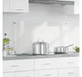 Produktbild: vidaXL Küchenrückwand, Küchenrückwand Transparent 100 x 50 cm Gehärtetes Glas