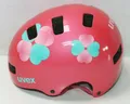 Produktbild: uvex Unisex Jugend, kid 3 Fahrradhelm, Schutzhelm, pink flower, Grösse:55-58 cm