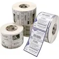 Produktbild: Zebra Etikett Polyester 38x19mm Thermotransfer Z-Ultimate 3000T Silber permanent klebend 25mm Kern (3.80 cm) (3006493)