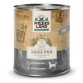 Produktbild: Wildes Land - Ziege mit Distelöl - 6 x 800 g - Hundefutter