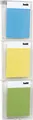 Produktbild: helit H6810702 - Wanddisplay „the placativ“ 3 Taschen, DIN A4, glasklar