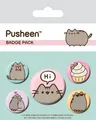 Produktbild: Anstecker Pusheen Button Pin Abzeichen Brosche Anstecknadel Geschenk  für Kinder