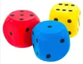 Produktbild: Betzold Lernspielzeug Schaumstoffwürfel, 16 cm, 3 Stück – Große Würfel für Spiel