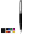 Produktbild: Parker Jotter Originals Füller , Klassisches Schwarz , Füllfederhalter mit mittlerer Feder , blaue Tinte