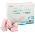 Produktbild: Joydivision Soft Tampons normal 50 Stück schwamm fadenlos rosa Sport Spa Liebe