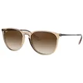 Produktbild: Ray-Ban Erika RB 4171 651413 - Sonnenbrille  - Transparent Light Braun 54/18