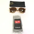 Produktbild: Ray-Ban Sonnenbrille Rb4171 Erika 6514/13 Klar Brown Rund Rahmen Braune Linsen