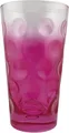 Produktbild: Pink farbiges Dubbeglas 0,5 l mit 3/4 Farbverlauf