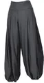 Produktbild: GURU SHOP Boho Pluderhose, Muckhose, Haremshose - Anthrazit, Damen, Synthetisch, Size:L/XL