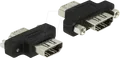 Produktbild: DELOCK 65313 - HDMI Adapter, A Buchse Stecker auf A Buchse, Einbau